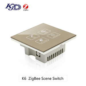 Sistema de casa inteligente controlado por Android/IOS APP alaxe google 2019 Venta caliente ZigBee Interruptor táctil - Product Image 3