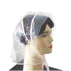 Korean Style Waterproof Plastic <strong>Rain</strong> Bonnet TX-2005 Pretty Fashion <strong>Rain</strong> Gear <strong>Cover</strong> for Outdoor Activities Business Gifts - Product Image 1