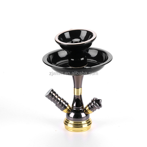 Toptan Çinko Alaşım Nargile Sigara Boru Nargile Nargile Cam PVC Hortum ile