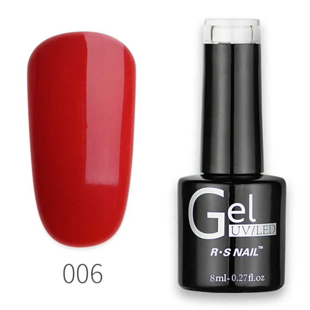 RS Nagel 10ml Temperatur Farbe Gel Polish professionelle 3-Schritte Gel Nagelkunst Malerei individuelles Logo UV-Lampe Led Nagel-Gel-Polier