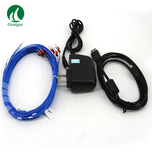 Anbai-medidor de temperatura multicanal, registrador de datos de temperatura con Sensor tipo K, AT4208 - Product Image 5