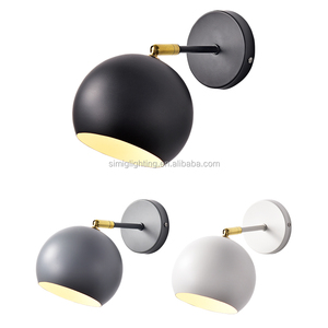 Simig Lighting Modern Simple Home Indoor Hotel Decor Saonce Small Wrought Iron Wall Mount <strong>Light</strong> With Edison Bulb - Product Image 6
