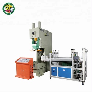 Best Price <strong>Punching</strong> <strong>Machine</strong> Automatic Steel Aluminum Foil Food Container Making CNC Pneumatic Source Take-Away Food Packaging
