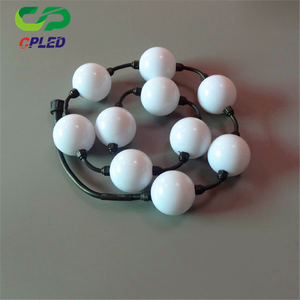 Factory Price Led Crystal Magic Rgb Waterproof Pixel Ball <strong>Light</strong> 50mm 3D <strong>Dmx</strong> <strong>Control</strong> Led <strong>String</strong> Ball