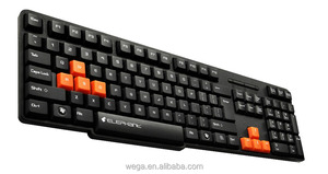 China Factory Basic PS2 USB Connector <strong>Computer</strong> Office <strong>Use</strong> 2 Colors Key Caps Water Resistance Gamer Pack Wired <strong>Keyboard</strong>