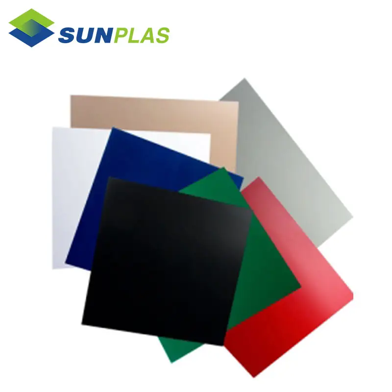 China manufacture 0.8mm plastic flexible transparent pvc sheet