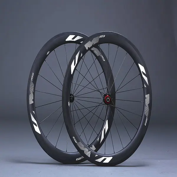 carbon aero UAM 56mm clincher/tubular wheel china for road racing bike