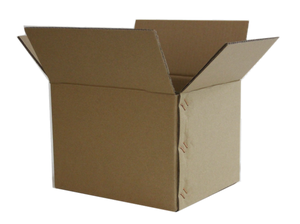 Einfache Versand kartons aus braunem Karton Standard größe mit Matt laminierung und Prägung für Mailing & Chewing Gum Box Type Folder - Product Image 4