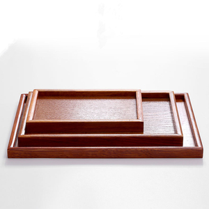 <strong>Wholesale</strong> Classical 35cm Handmade <strong>Japanese</strong> Style Large Wood Serving <strong>Tray</strong> - Product Image 2