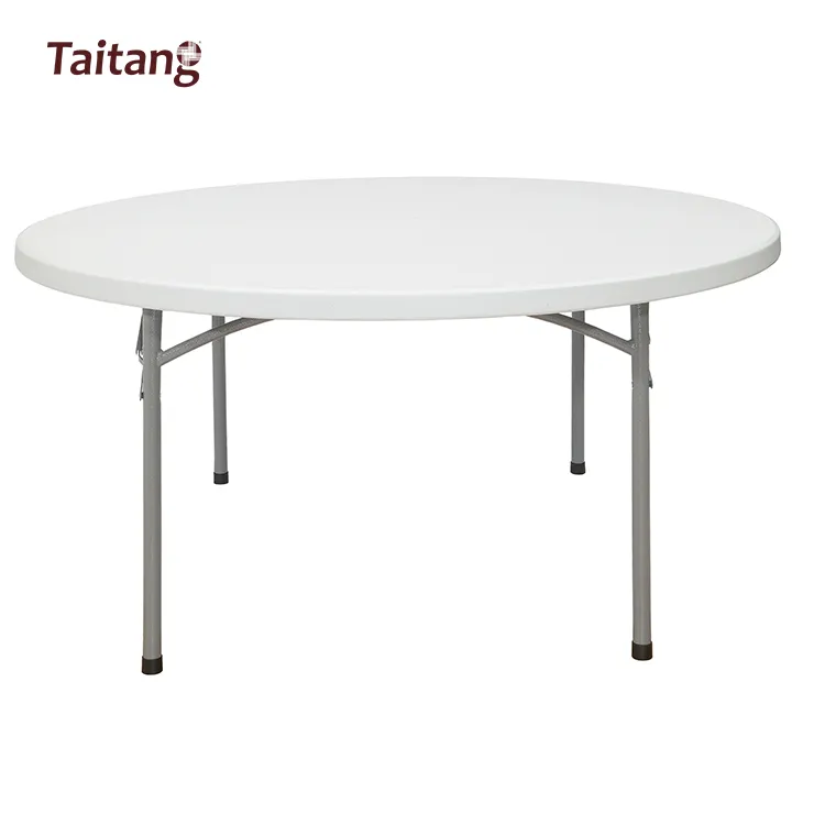 Conjunto de mesa y silla plegable portátil para banquete, el mejor de China