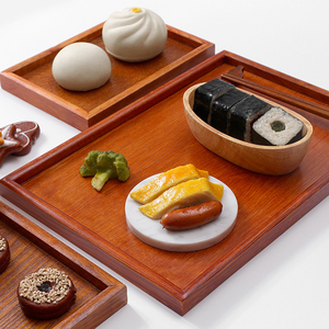 <strong>Wholesale</strong> Classical 35cm Handmade <strong>Japanese</strong> Style Large Wood Serving <strong>Tray</strong> - Product Image 3