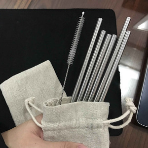 环保304级心形不锈钢勺子吸管