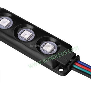 Adressierbares RGB-Pixel-LED-Modul 5050 LED-Modul 3led schwarz RGB-LED-Modul Licht box LED-Lifi-Technologie