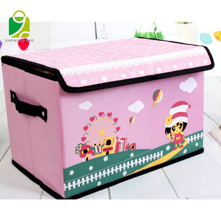 New selling OEM quality love fabric storage box things for wholesale