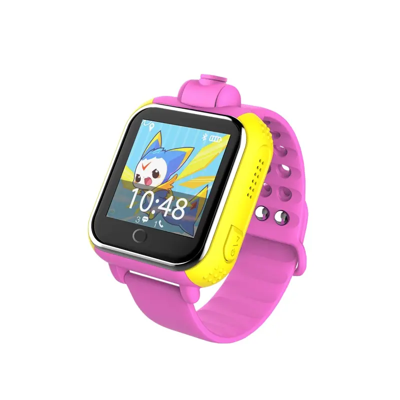 Q730 GPS Kid Safe Relógio Inteligente 1.54 polegadas Resolução 240*240 600MAH Longa espera Lindo Relógio de Pulso Para IOS android Telefone