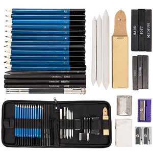32ピースのプロのアートセットの描画とスケッチ鉛筆キット - Product Image 3