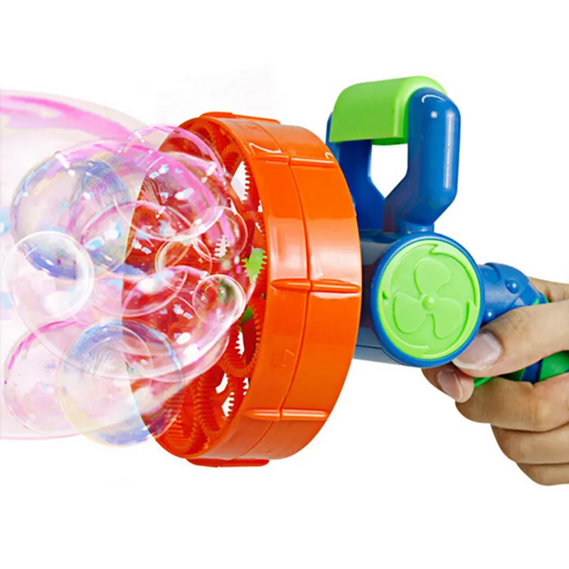 Wholesale plastic kids B / O soap bubble gun from shantou
