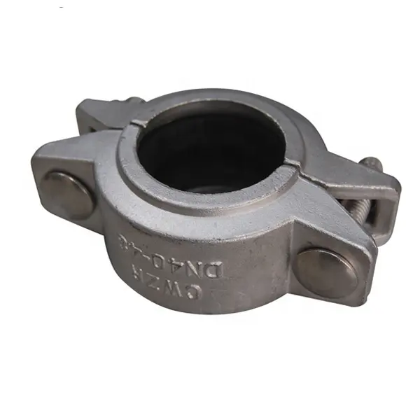 SS304 Stainless Steel Coupling Clamp Bolted Clamp