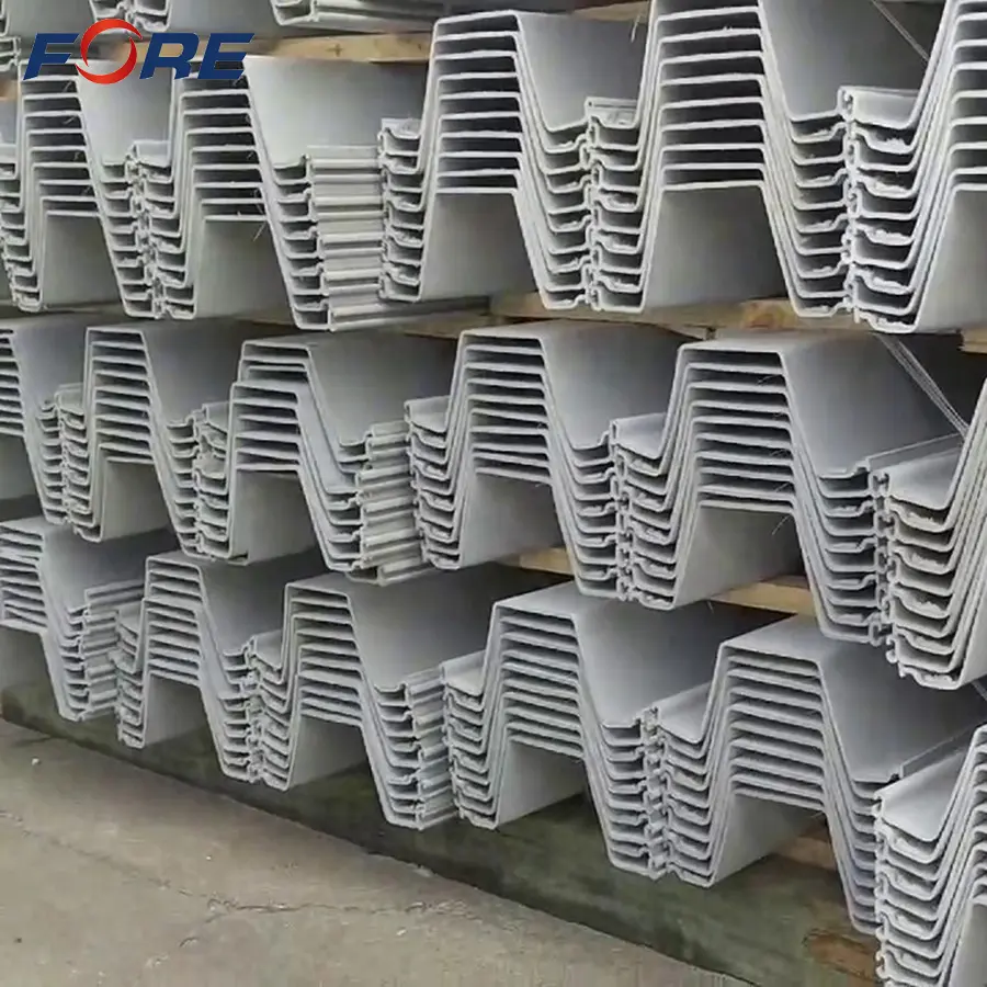 China Low Price U Type FRP Composite Fiberglass Reinforced Plastic Vinyl Sheet Pile Manufacturer