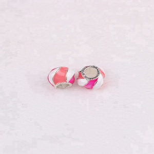 Fashion Wholesale Cheap Crystal <strong>Bead</strong> Colorful Alloy Enamel <strong>Beads</strong> for Bracelet - Product Image 6