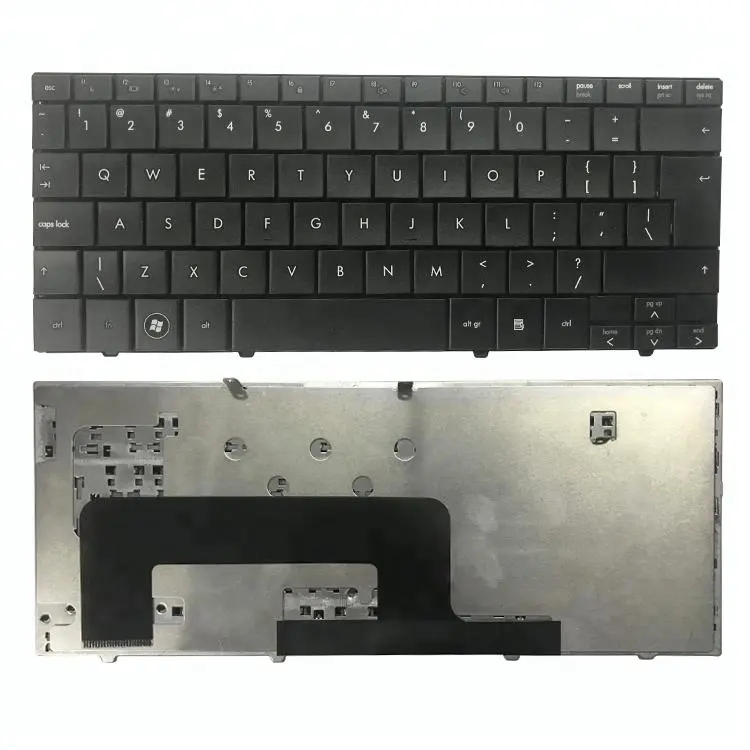 Hp mini 110-1000 100c-1000 110c-1100ラップトップキーボードブラックの米国