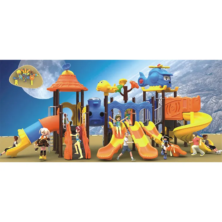 Parco di divertimenti per bambini attrezzature parco giochi all'aperto scivolo per bambini parco giochi all'aperto per i bambini