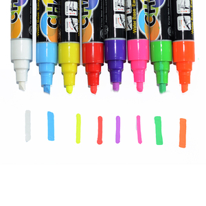 Fine Reversible <strong>Tip</strong> <strong>3mm</strong> White Chalk Markers for Blackboard - Product Image 6