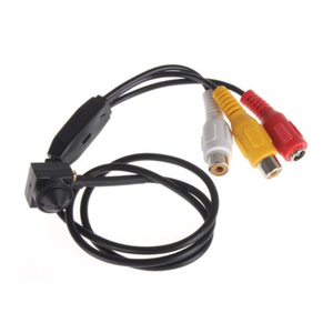 Super mini 15mm formato PC7030 CBVS 700TVL audio video DC cctv di sicurezza con audio