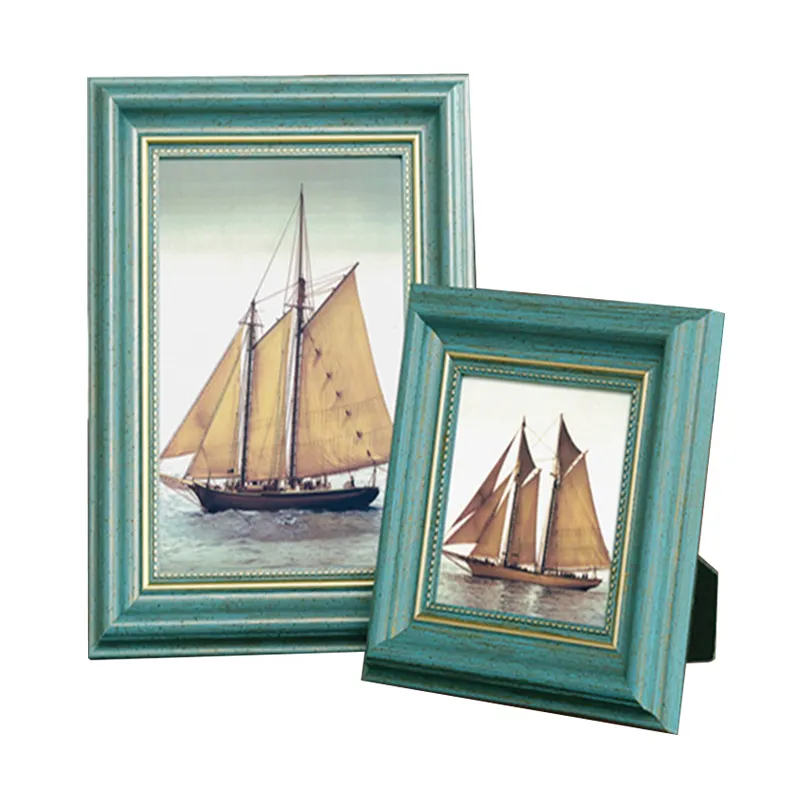 cheap price hanging decorative polystyrene plastic photo frame for sale