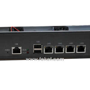 1U-J1900MF 1U rackmount server di rete 4 LAN 1U pfsense firewall router fanless intel baytrail j1900 quad core - Product Image 1