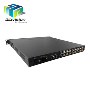 Konvertieren Sie Satelliten in IP-und DVB-ASI-DVB-C-Decoder für Kabel-TV-IPTV-Plattform