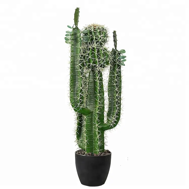 Hot Sales 65cm Wholesale Artificial Cactus Costume Cactus Grafted Decoration Pots Plants