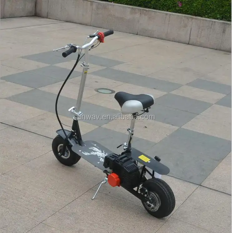 Katlanır 49cc Ucuz Gaz Scooter, 50cc Mini Gaz Scooter için Yetişkin