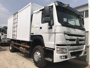 Sinotruk Howo16tonミニ輸送バンカーゴトラック、サイドドア付き