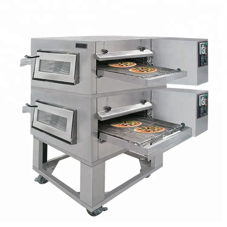Forno italiano di vendita caldo della Pizza di prezzi del forno della Pizza dell'acciaio inossidabile 18 'forno elettrico della Pizza del trasportatore 12 mesi 540*880mm SRMEP-18 CE
