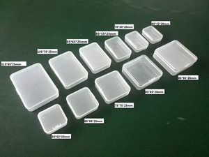 方便透明 PP 塑料包装盒