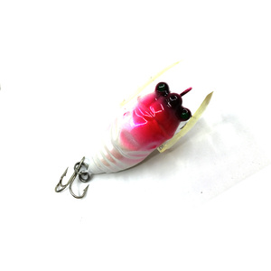 5cm6.5gABSプラスチックハードルアー昆虫餌セミ偽餌釣りルアー