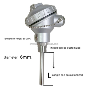แพลทินัมต้านทานความร้อน PT100 WZP-230 - Product Image 6