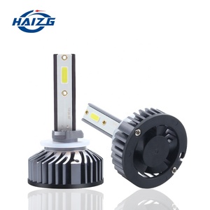 HAIZG工場卸売2面F2車LEDヘッドライトF2 cobチップ自動車部品電球ランプ自動照明システムh4h7ヘッドライト - Product Image 2