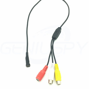 模拟监控最小的闭路电视 Cmos 1000TVL 高清安全夜视 940nm 红外迷你安全摄像机与音频 - Product Image 5