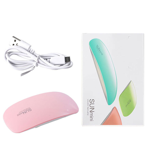 FREE SHIPPING Foldable Sensor Nail Dryer Portable USB Cable 6W Power Mouse Mini <strong>UV</strong> Led Nail <strong>Lamp</strong> for Curing Gel Polish - Product Image 3