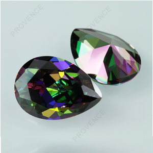 Lab Oluşturmak Armut Kesim Renk Değişimi Parlayan CZ Taşlar - Product Image 3
