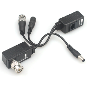Power/Video/Audio 1CH Passive Video Balun <strong>BNC</strong> to RJ45 Balun