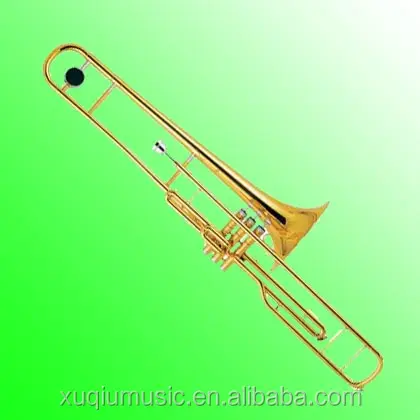 La cina In Ottone strumenti musicali C Chiave Valvola A Pistone Trombone / Trombone con Pistoni