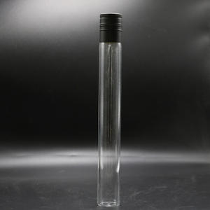 100ML <strong>Whisky</strong> in Tube clear test Tube Glass Bottle Small Wine Bottle Food Grade 50ml 100ml Wine test Tube With Cap