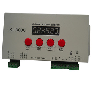 LED RGB Controller T1000S SD-Karte Pixel Controller, für WS2801 WS2811 WS2812B LPD6803 LED 2048 DC5 ~ 24V - Product Image 2