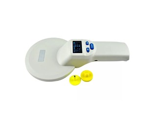 Teclado de simulación de diente azul con entrada ISO11784/785 FDX-B, escáner transpondedor de identificación de animales RFID estándar - Product Image 2