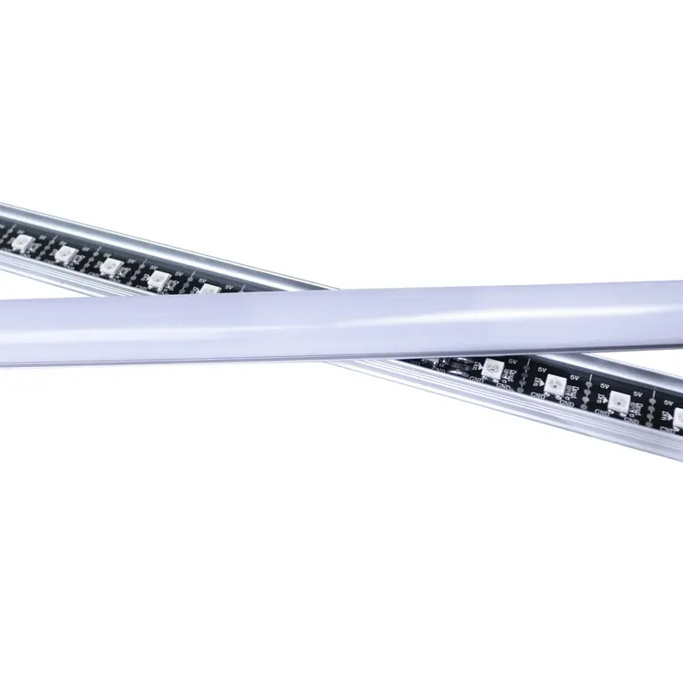 1m DC5V SK6812 LED dijital bar sütlü kapaklı 60 piksel/m led çubuk