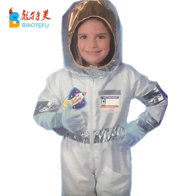 Bambini bianco astronauta costumi cosplay per i bambini