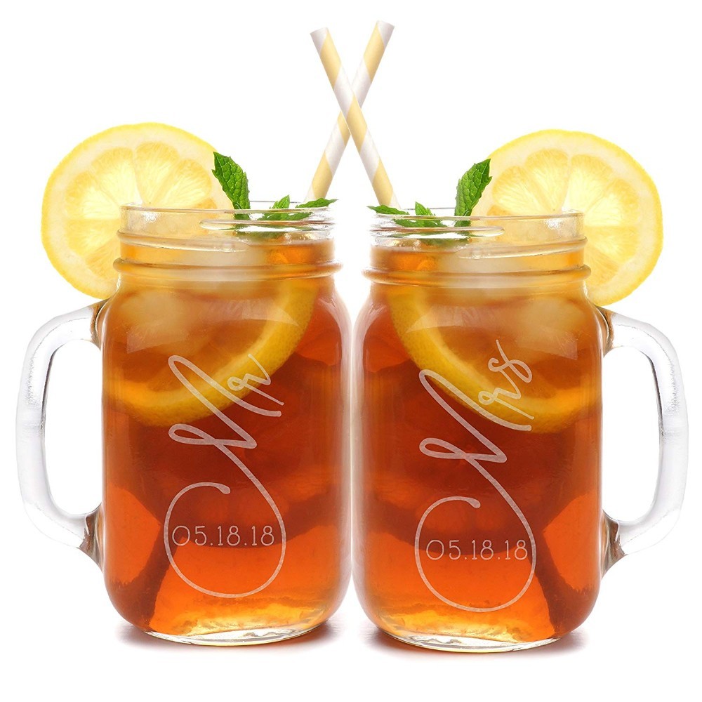 Storage Jar Food Glass Jar Container For packaging Juice Tea Mason Glass Jar